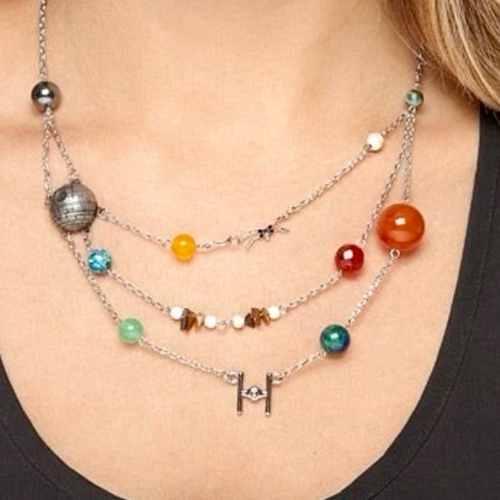 Official Star Wars Galactic Necklace~ Lucas Films/ThinkGeek Exclusive